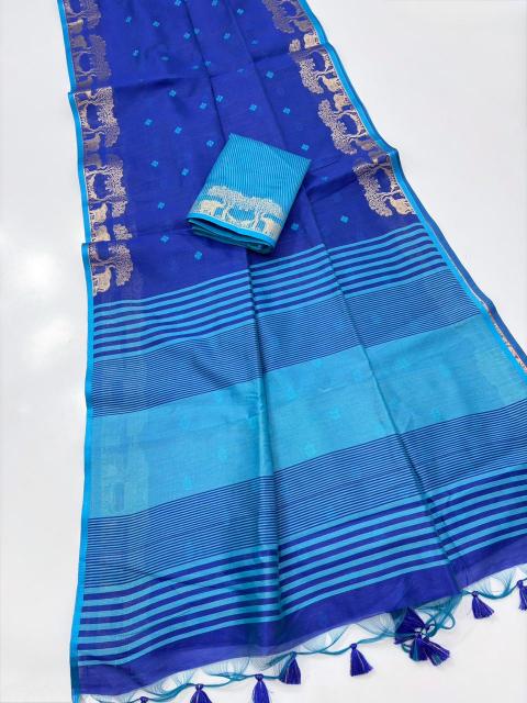 Akshara khadi raw silk buy saree in bulk